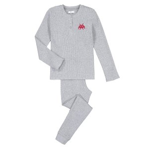 Пижама LA REDOUTE COLLECTIONS. Цвет: серый