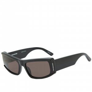 Солнцезащитные очки Bb0305S, цвет Black & Grey Balenciaga Eyewear
