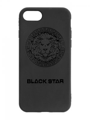 Чехол для телефона LION Black Star Wear. Цвет: черный