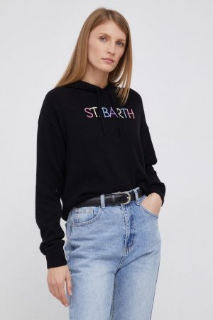 Шерстяной свитер , черный MC2 Saint Barth
