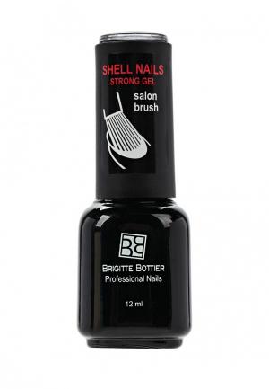 Гель-лак для ногтей Brigitte Bottier Shell Nails тон 901 черный (упаковка 3 шт). Цвет: черный