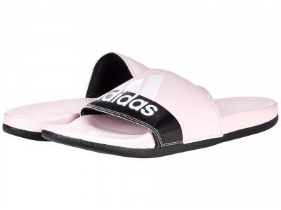 Сандалии Adilette Comfort Slides, розовый/черный Adidas