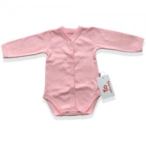 Боди , размер 62-68, Светло-розовый Cotton Baby. Цвет: розовый