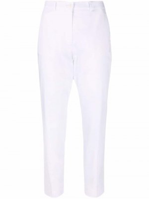 Укороченные брюки кроя слим ETRO. Цвет: белый