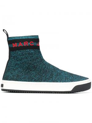Эластичные кроссовки Dart Marc Jacobs. Цвет: синий