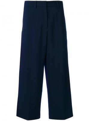 Укороченные брюки-палаццо Brag-Wette. Цвет: синий