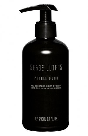 Очищающий гель для рук и тела Parole Deau (240 ml) Serge Lutens. Цвет: бесцветный