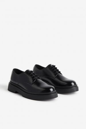 Туфли дерби , черный H&M