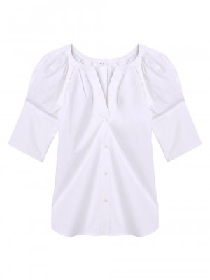 Плиссированная блузка Chloe , белый A.L.C.