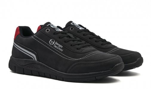 Мужские кроссовки (BROOKS NBX STM127010), черные Sergio Tacchini. Цвет: черный