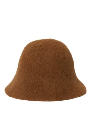 Шерстяная шляпа Agnona. Цвет: бежевый