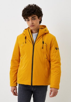 Куртка утепленная Urban Fashion for Men. Цвет: желтый