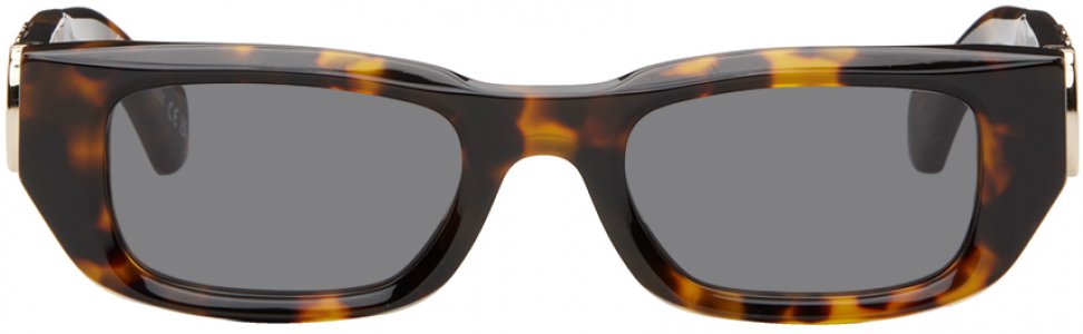 Коричневые солнцезащитные очки Fillmore Off-White