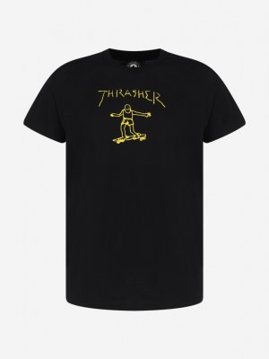 Футболка мужская Gonz Logo, Черный Thrasher. Цвет: черный