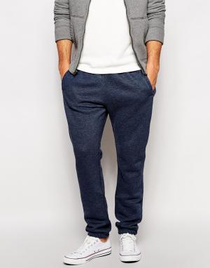 Спортивные брюки с логотипом Abercrombie & Fitch. Цвет: темно-синий