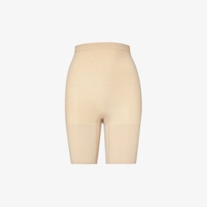 Шорты из эластичной ткани с высокой посадкой Everyday Shaping , цвет soft nude Spanx