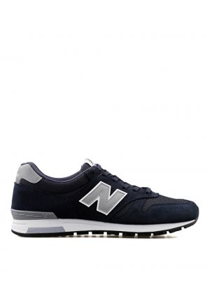 Темно-синие мужские замшевые повседневные туфли New Balance