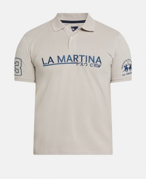 Рубашка поло, серебряный La Martina