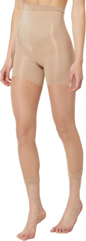 SPANX Корректирующее белье для женщин, оригинальные колготки без ног, цвет Nude
