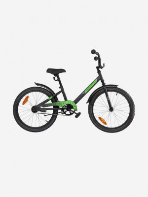 Велосипед для мальчиков Volcano 20 2024, Черный Denton. Цвет: черный