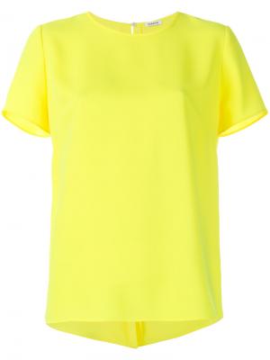 Блузка футболочного кроя P.A.R.O.S.H.. Цвет: желтый