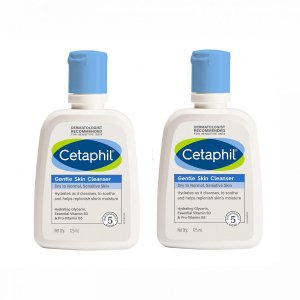 Очищающее средство для сухой, нормальной и чувствительной кожи (2 х 125 мл), Gentle Skin Cleanser for Dry to Normal Cetaphil