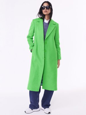 Пальто Emanuela из переработанной шерстяной смеси , зеленый Baukjen