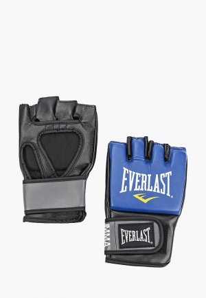 Перчатки ММА Everlast Pro Style Grappling. Цвет: синий