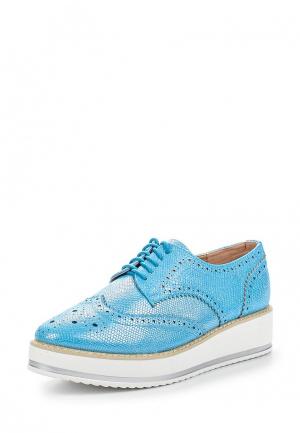Ботинки Catisa. Цвет: голубой