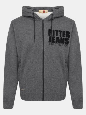Толстовки Ritter Jeans. Цвет: серый