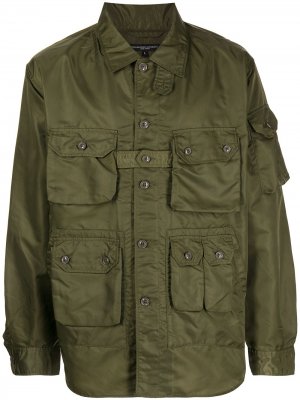 Куртка-рубашка Explorer Engineered Garments. Цвет: зеленый