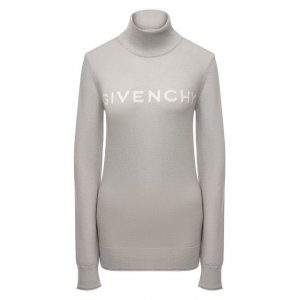 Кашемировая водолазка Givenchy. Цвет: серый