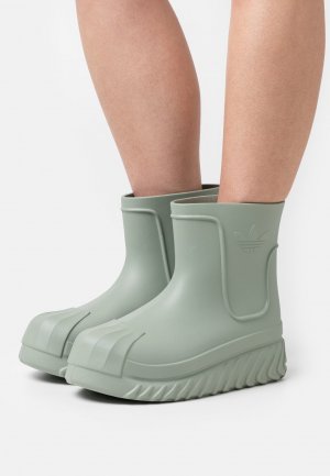Резиновые сапоги ADIFOM SUPERSTAR BOOT adidas Originals, серебристо-зеленый/сердце-черный Originals