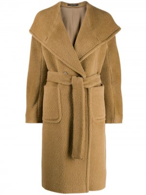 Belted trench coat Tagliatore. Цвет: коричневый