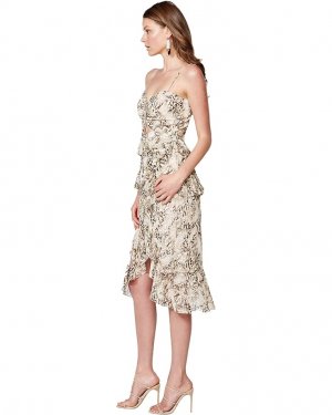 Платье Briana Dress, цвет Nude Leopard Bardot
