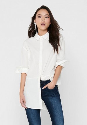 Рубашка Jacqueline de Yong. Цвет: белый