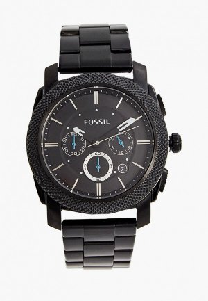 Часы Fossil FS4552IE, с хронографом. Цвет: черный