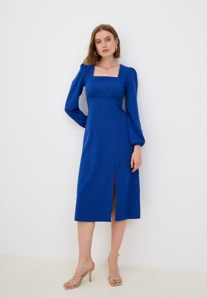 Платье Mironi. Цвет: синий