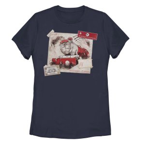 Детская футболка с графическим изображением открытки «Гарри Поттер Хогвартс Экспресс» Licensed Character