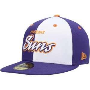 Мужская приталенная шляпа New Era фиолетового/белого цвета Phoenix Suns Griswold 59FIFTY