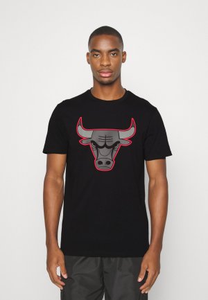 Спортивная футболка NBA CHICAGO BULLS OUTLINE LOGO TEE New Era, цвет black ERA