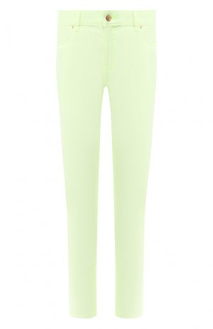 Укороченные джинсы Escada Sport. Цвет: зеленый