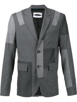 Пиджак Patch 2-Button Oamc. Цвет: серый