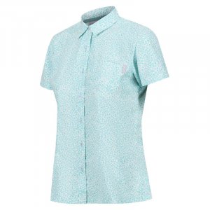 Женская прогулочная рубашка Mindano VII с короткими рукавами REGATTA, цвет blau Regatta