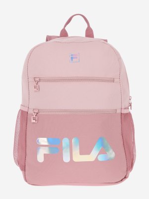 Рюкзак для девочек , Розовый, размер Без размера FILA. Цвет: розовый