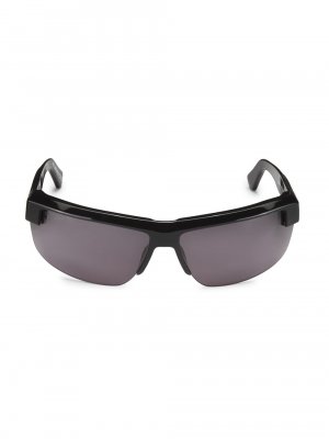 Прямоугольные солнцезащитные очки Toledo 75 мм , черный Off-White