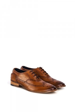 Оксфордские туфли-броги , коричневый Goodwin Smith