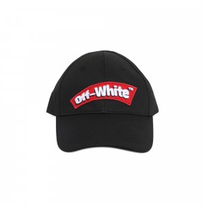 Бейсбольная кепка Candy Logo, цвет Черный/Красный Off-White