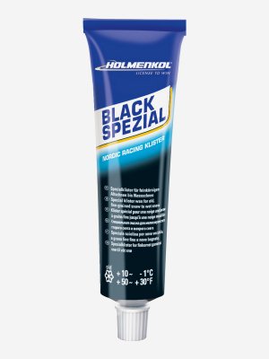Мазь держания для беговых лыж HOLMENKOL Klister Black Spezial, Черный. Цвет: черный