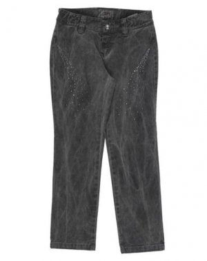 Джинсовые брюки 9.2 BY CARLO CHIONNA. Цвет: серый